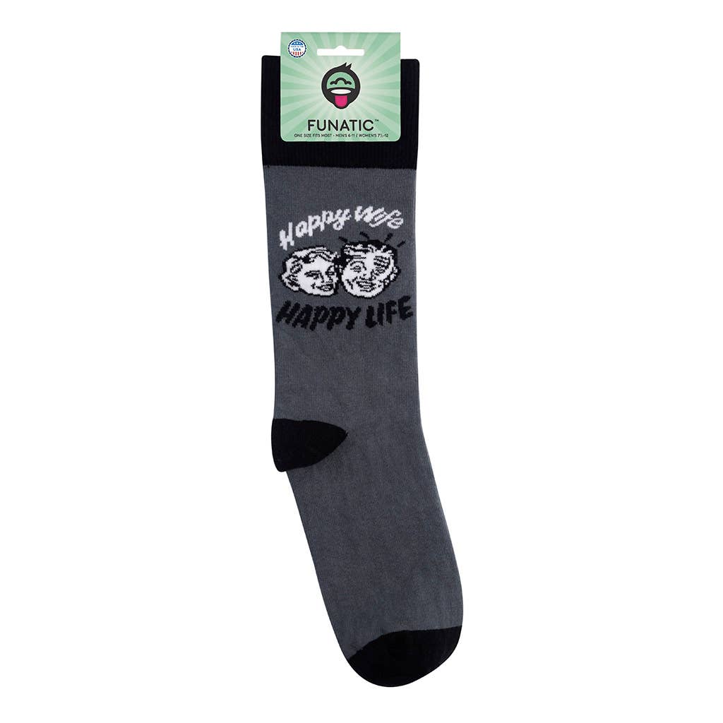 Happy Wife. Happy Life. Socks - HER Home Design Boutique